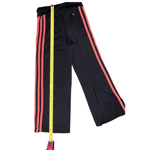 Adidas Workout Capris Black Climalite Stretch Yoga Pants - Picture 11 of 12